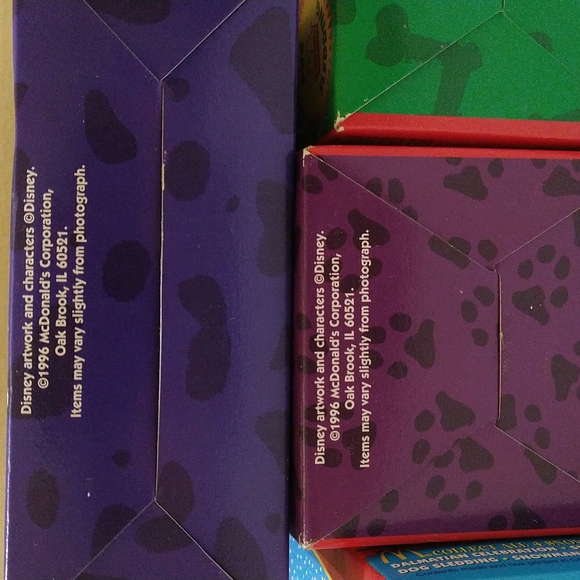 Vintage 1996 McDonald's 101 Dalmatian Complete Snow Dome Collection - Picture 3 of 10